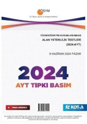 AYT 2024 Tıpkı Basım - 1