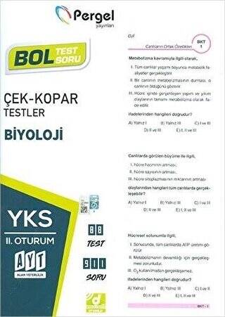 AYT 2.Oturum Biyoloji Test - 1