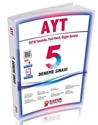 AYT 5`li Deneme - Zafer Dershaneleri Yayınları