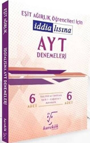 AYT 6`lı Denemeleri Eşit Ağırlık Öğrencileri İçin - 1