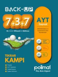 AYT Back-Up 7+3+7 Kamp Kitabı – Sayısal - Polimat Yayınları