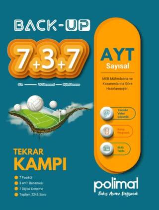 AYT Back-Up 7+3+7 Kamp Kitabı – Sayısal - 1