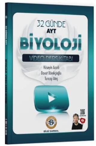 AYT Biyoloji 32 Günde Video Ders Kitabı - 1