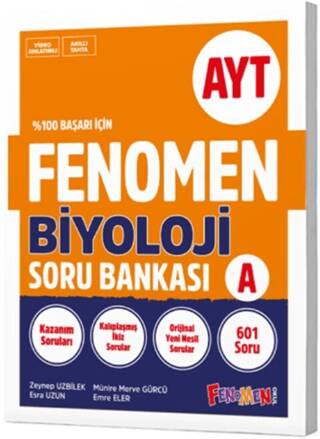 AYT Biyoloji A Soru Bankası - 1