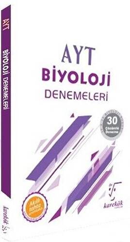 AYT Biyoloji Denemeleri - 30 Çözümlü Deneme - 1