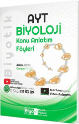 AYT Biyoloji Konu Anlatım Föyleri - Biyotik Yayınları