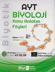 AYT Biyoloji Konu Anlatım Föyleri - 1