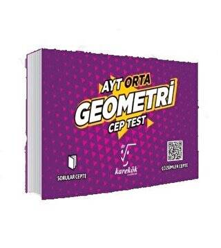 AYT Cep Test Geometri Orta - 1