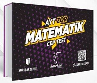 AYT Cep Test Matematik Zor - 1