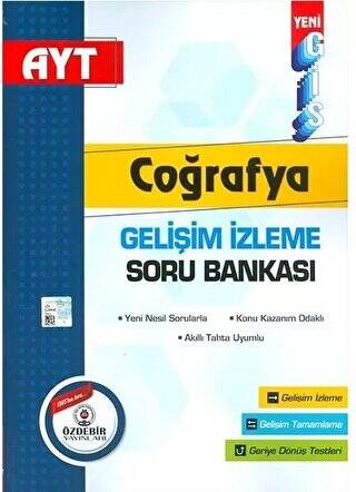 AYT Coğrafya GİS Gelişim İzleme Soru Bankası - 1