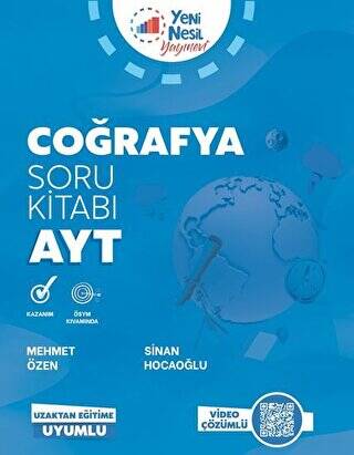 AYT Coğrafya Soru Kitabı - 1