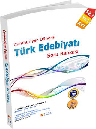 AYT Cumhuriyet Dönemi Türk Edebiyatı Soru Bankası - 1