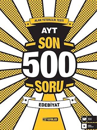 AYT Edebiyat Son 500 Soru - 1