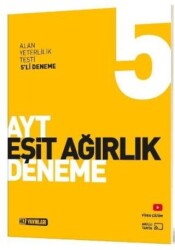 AYT Eşit Ağırlık 5 Li Genel Deneme - 1