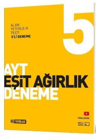 AYT Eşit Ağırlık 5 Li Genel Deneme - 1