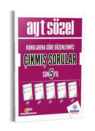 AYT Eşit Ağırlık Konularına Göre Düzenlenmiş Son 5 Yıl çıkmış Sorular - 1