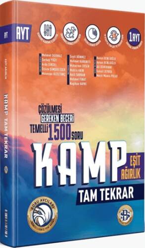 AYT Eşit Ağırlık Tam Tekrar Kamp - 1