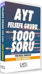 AYT Felsefe Grubu 1000 Soru Yeni Nesil Sorular - Soru Bankası - 1