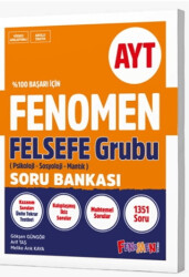 AYT Felsefe Soru Bankası - Fenomen Yayınları