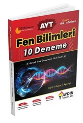 AYT Fen Bilimleri 10 Deneme - 1