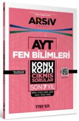 AYT Fen Bilimleri Konu Konu Çıkmış Sorular Son 7 Yıl - 1