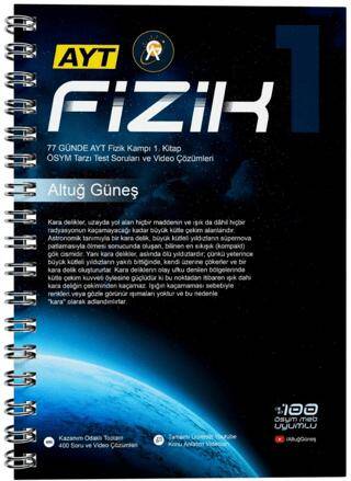 AYT Fizik 1. Kitap - 1