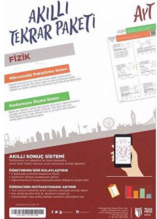 AYT Fizik Akıllı Tekrar Paketleri - 1