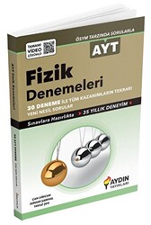 AYT Fizik Denemeleri Tamamı Video Çözümlü - Aydın Yayınları