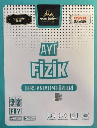 AYT Fizik Ders Anlatım Föyleri - 1
