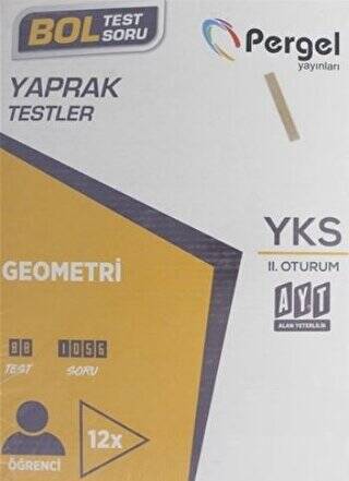 AYT İkinci Oturum Geometri Kutu Test - 1