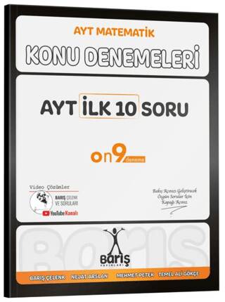 AYT İlk 10 Soru Konu Denemeleri - 1