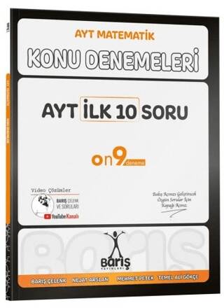 AYT İlk 10 Soru Konu Denemeleri - 1