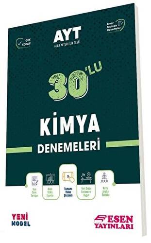 AYT Kimya 30 lu Deneme - 1