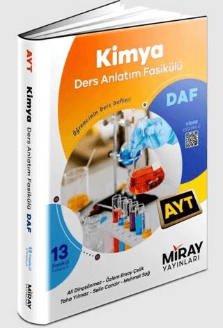 AYT Kimya Ders Anlatım Fasikülleri - 1