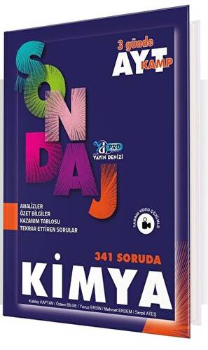 AYT Kimya Pro 341 Soruda Sondaj Kamp - 1