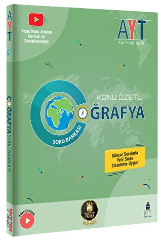 AYT Konu Özetli Coğrafya Soru Bankası - 1