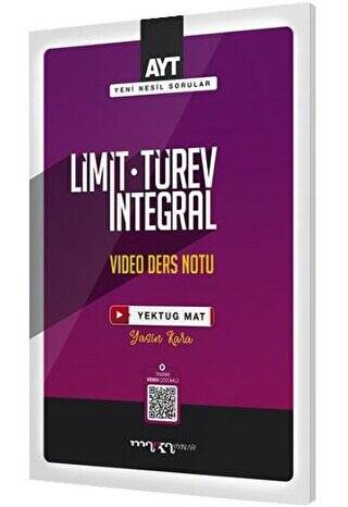 AYT Limit Türev İntegral Video Ders Notları - 1