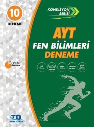 AYT Maraton Serisi Fen Bilimleri 10 Deneme - 1