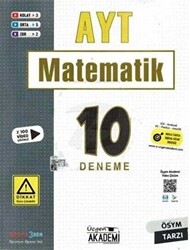 AYT Matematik 10 Deneme - 1