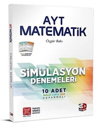 AYT Matematik 10`lu Simülasyon Denemeleri - 1