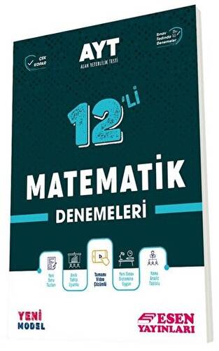 AYT Matematik 12 li Deneme - 1