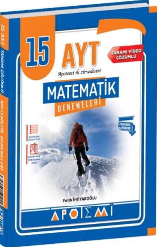 AYT Matematik 15 Çözümlü Deneme - 1