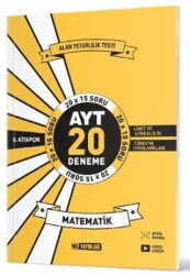 AYT Matematik 20 li İkinci Dönem Deneme 5. Kitap - 1