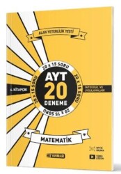 AYT Matematik 20 li İkinci Dönem Deneme 6. Kitap - 1