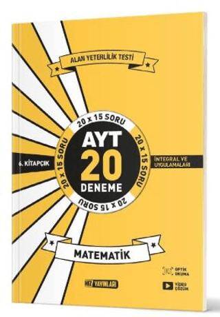AYT Matematik 20 li İkinci Dönem Deneme 6. Kitap - 1