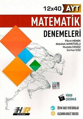 AYT Matematik Denemeleri - 1