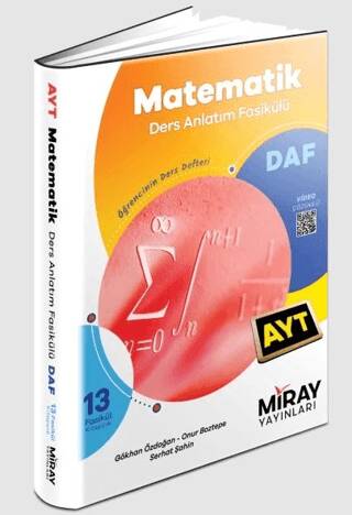 AYT Matematik Ders Anlatım Fasikülleri - 1