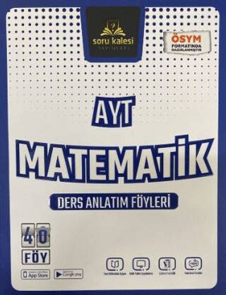 AYT Matematik Ders Anlatım Föyleri - 1