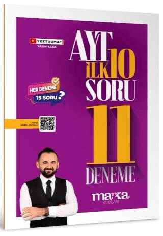AYT Matematik İlk 10 Soru Konuları 11 Deneme - 1