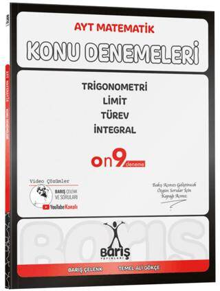 AYT Matematik Trigonometri Limit Türev İntegral Konu Denemeleri - 1